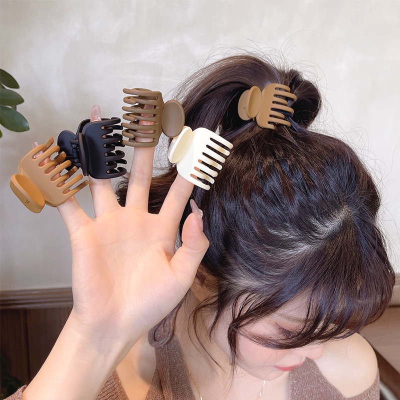 Kẹp Tóc Đuôi Ngựa Chống Chảy Xệ Thiết Kế Cỡ Nhỏ Thời Trang Cao Cấp Cho Nữ