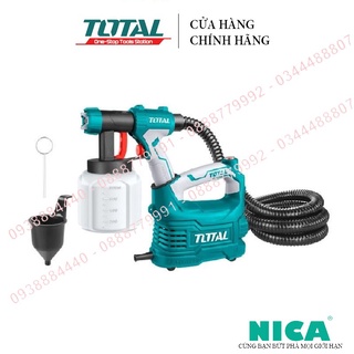 Máy phun sơn dùng điện TOTAL TT5006 220-240V, công suất 350W, động cơ mạnh mẽ, thiết kế nhỏ gọn tiện lợi