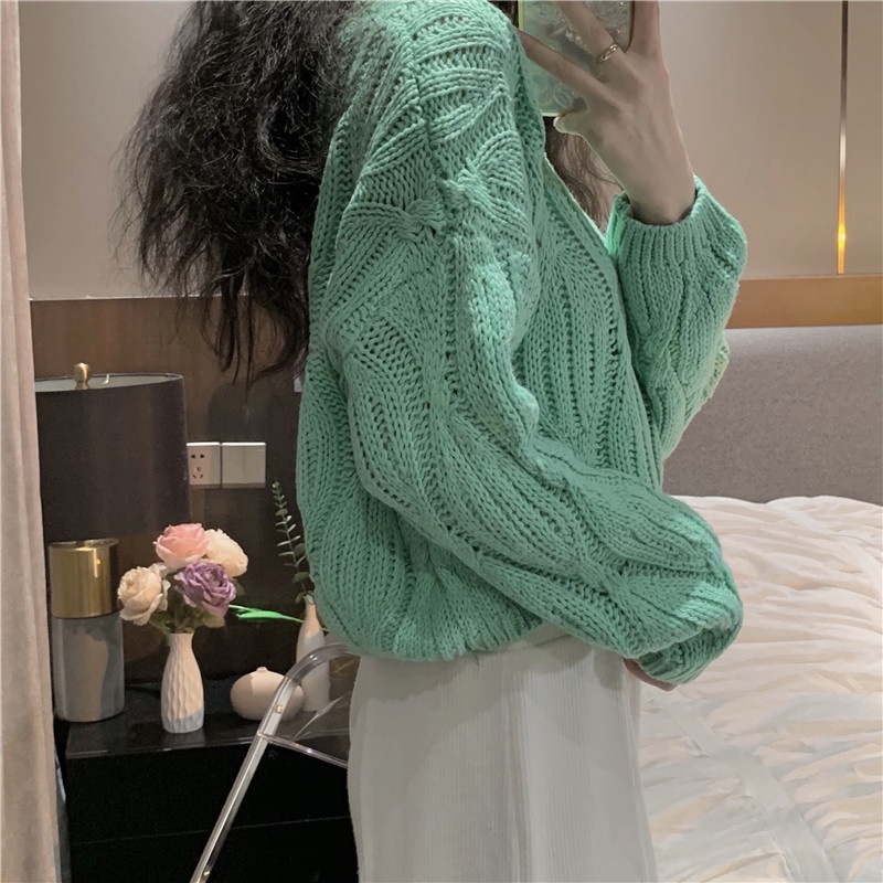 DUNEA Áo Thun Nữ Tay Dài Kiểu Rộng Thời Trang Hàn Quốc