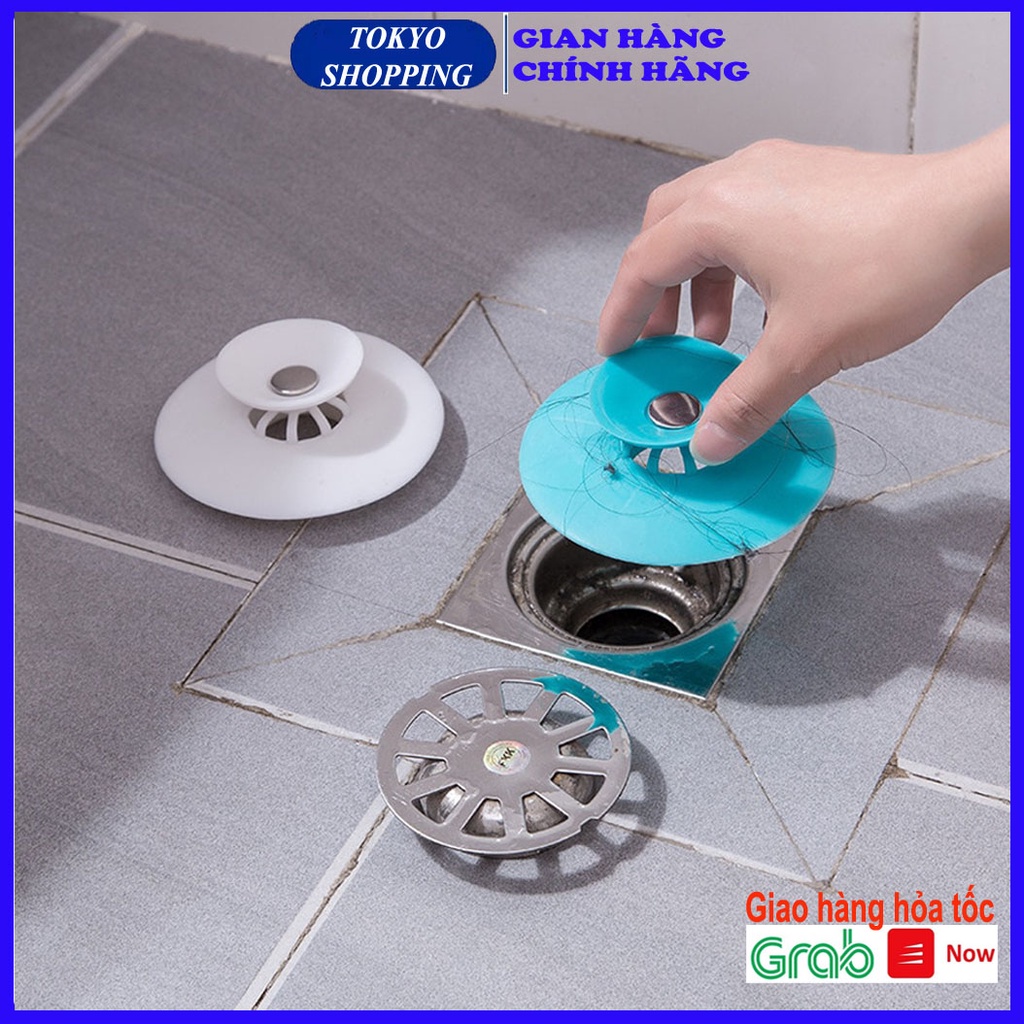 Nắp đậy lỗ thoát nước bồn rửa bát, phòng tắm thông minh bằng Silicon