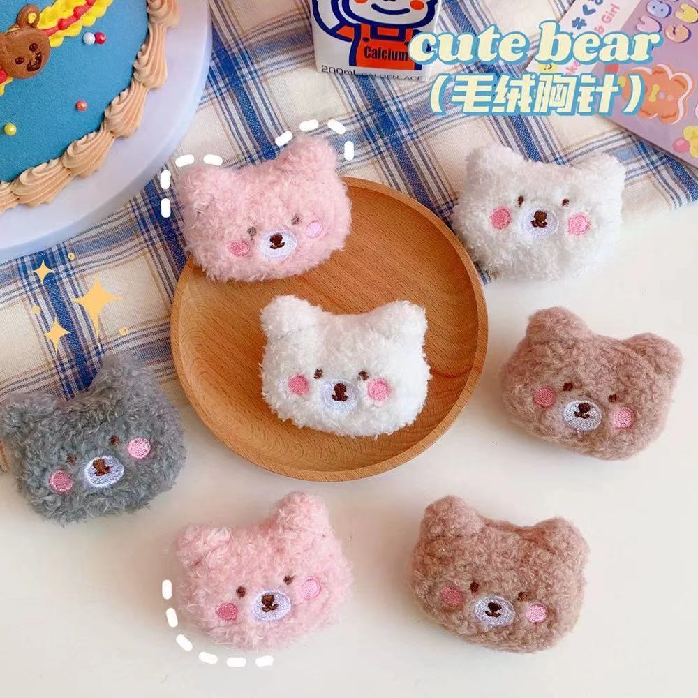 Ghim Cài Áo Hình Gấu Bông Dễ Thương