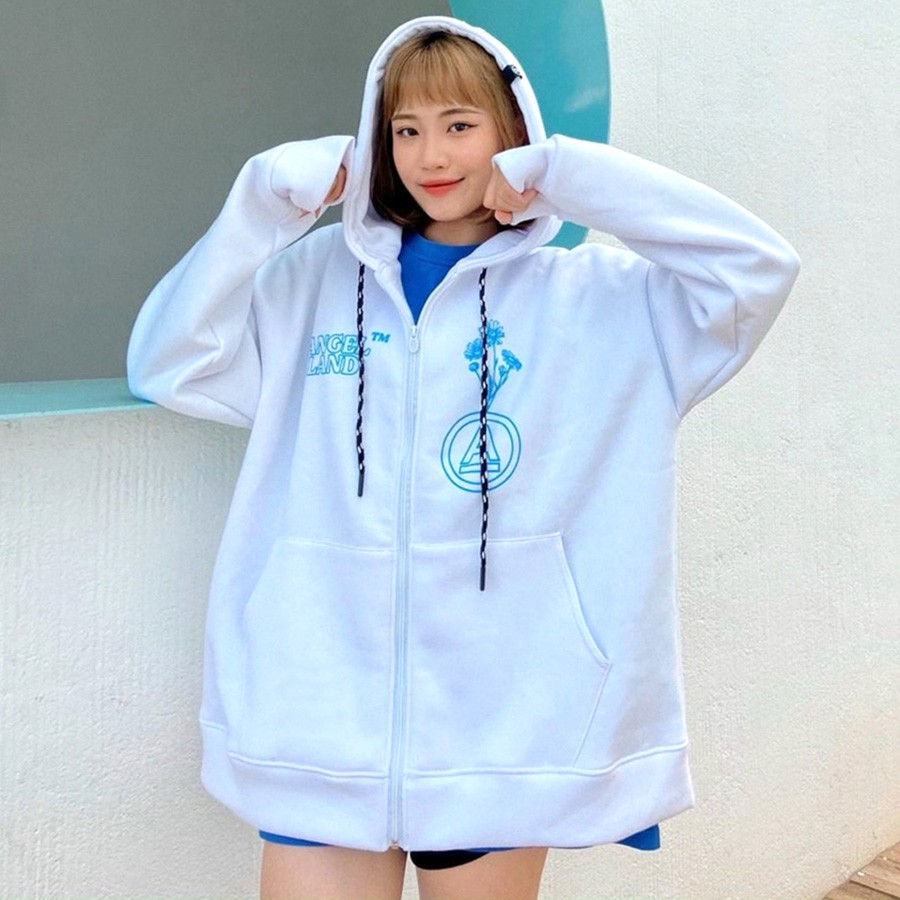 [Giá Sale] ÁO HOODIE - ÁO KHOÁC NỈ NGOẠI Angel Land (HD1990 - Kèm Ảnh Thật - Chữ A Hoa Cúc) | BigBuy360 - bigbuy360.vn