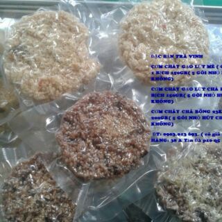 Cơm cháy gạo lứt chà bông ( Ăn mặn )