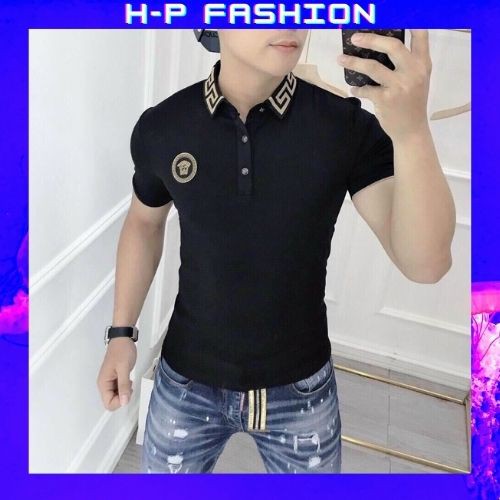 Áo Thun Nam Ngắn Tay Có Cổ 🔵 𝐅𝐑𝐄𝐄 𝐒𝐇𝐈𝐏 🔵 Áo Phông Nam Đẹp Vải Thun Co Giãn Thời Trang Hpfashion - Atnhp05 | BigBuy360 - bigbuy360.vn