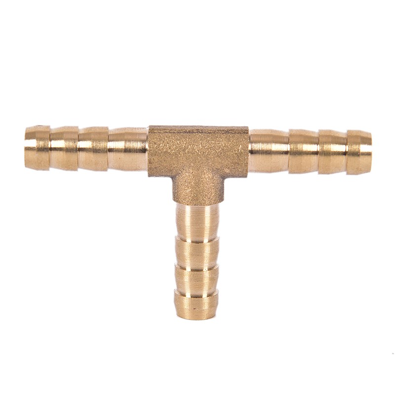 1 Đầu Nối Ống Nhiên Liệu 3 Chiều 6~16mm Bằng Đồng Thau