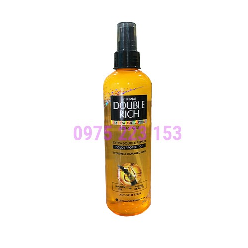 Nước dưỡng tóc mềm mượt Double Rich 250ml