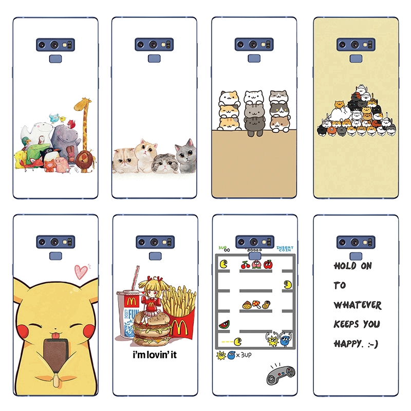 Ốp điện thoại TPU dành cho Samsung Note 9 8 / S8 S9 Plus