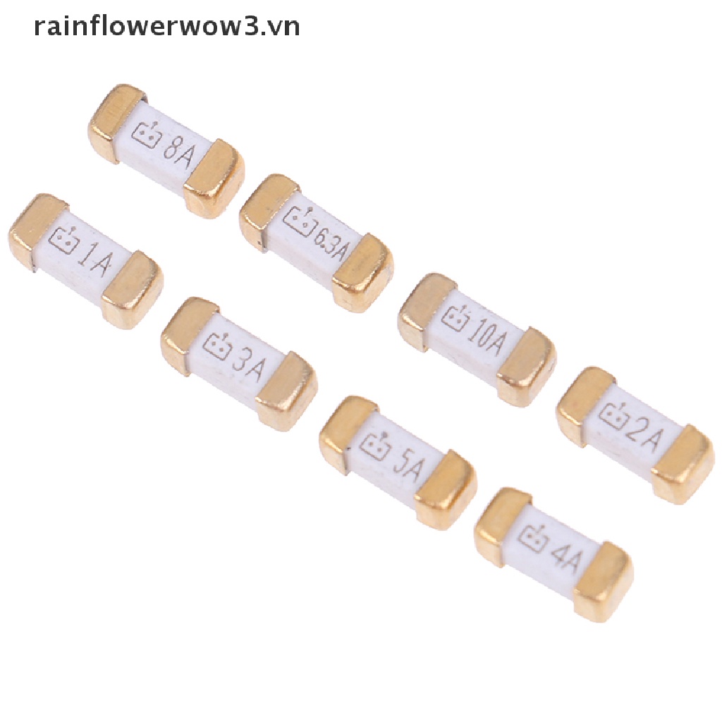 Set 10 cầu chi chuyên dụng 1808 125v 0451 SMD 1A đến 10A chất lượng cao