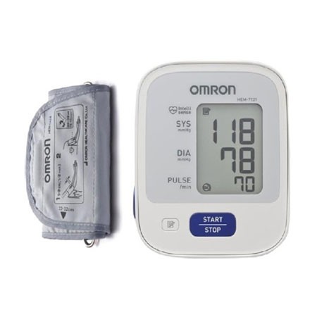 Máy Đo Huyết Áp Bắp Tay Omron HEM-7121- Mẫu nâng cấp thay thế là Omron Hem-7143T1
