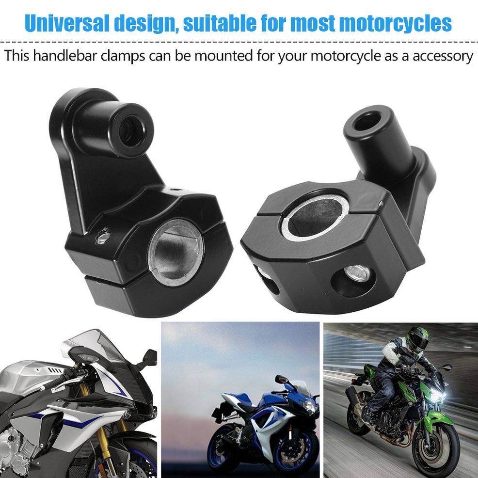 Set 2 Kẹp Tay Lái Xe Máy 22mm | BigBuy360 - bigbuy360.vn