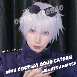 [ COD - ĐẶT TRƯỚC ]  | Kính Cosplay GOJO Satoru gọng tròn mắt đen