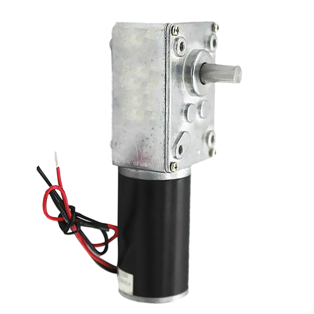 Động cơ Micro Worm Tốc độ cao Giảm 12V 24V 12-470RPM