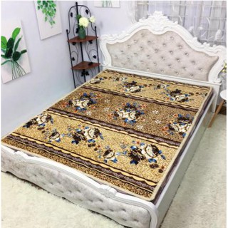 Thanh lý Thảm Nỉ Trải Giường,Thảm Nỉ Hoa Văn 1M6X2M,Thảm Trải Cực Ấm 2021,TN1244