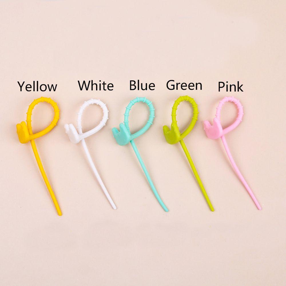 Bộ 16 Phụ Kiện Giữ Dây Cáp Bằng Silicon Tiện Dụng Và Bền