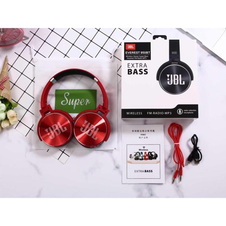 ⭐ Tai nghe chụp tai không dây Bluetooth JBL 950 cao cấp sản phẩm lọt ⭐Freeship ⭐Top 3 tốt nhất tai nghe thế giới ..