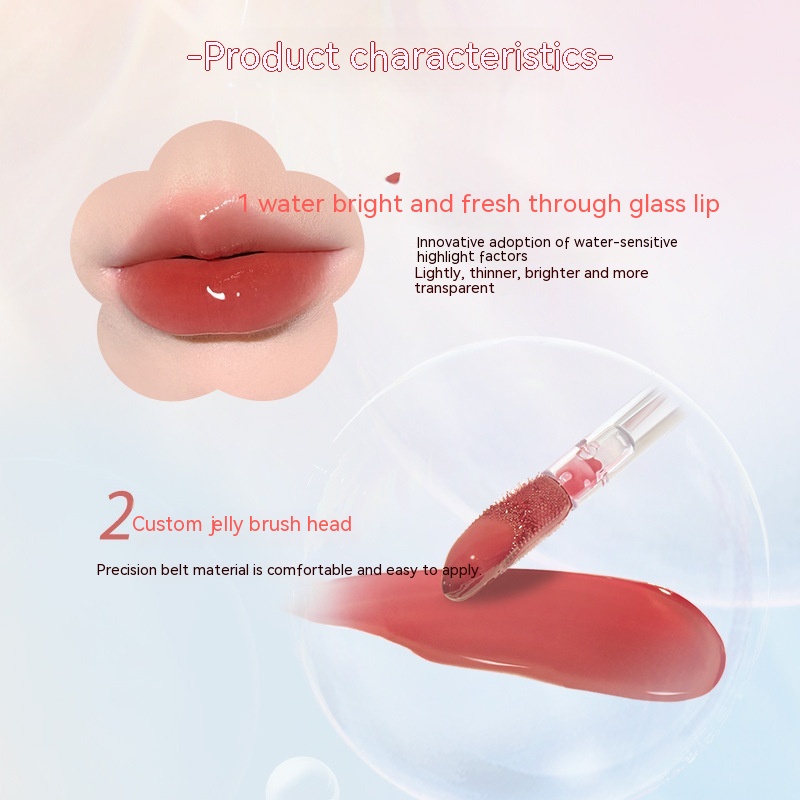 Son Môi JUDYDOLL Dạng Thạch Màu Nâu Tráng Gương Độc Đáo