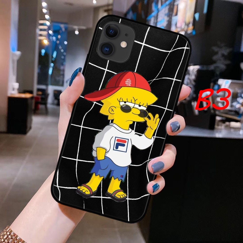Ốp điện thoại in hình Bart Simpson cho iPhone 11 Pro Max XS MAX XR X 8 7 6s 6 Plus SE 2020