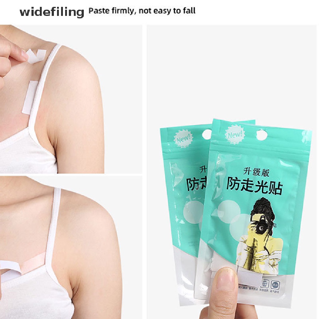 [Hàng mới về] 36 Miếng Băng Keo Hai Mặt Cố Định Dây Áo Tiện Lợi Cho Nữ