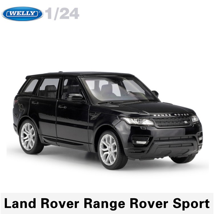 Mô hình xe ô tô bằng kim loại Range Rover Sport / Evoque tỉ lệ 1:24 hãng Welly xe đồ chơi trẻ em hoặc trưng bày