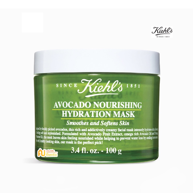Mặt nạ bơ Kiehls Avocado Nourishing Hydration Mask fullsize 100ml
