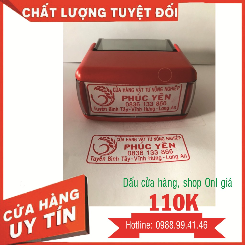 LÀM CON DẤU MỸ PHẨM TÊN CHO CÁC SHOP BÁN MỸ PHẨM - Khắc Dâu Chất Lượng Cao Thương Hiệu Shiny