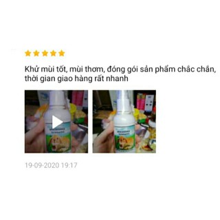 Lh Xịt khử mùi Mifun cho Hamster, thỏ, bọ