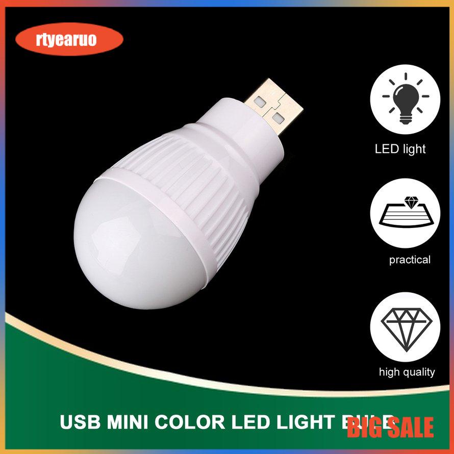 Bóng đèn LED USB mini nhỏ gọn hỗ trợ đọc sách dành cho máy tính bàn máy tính xách tay