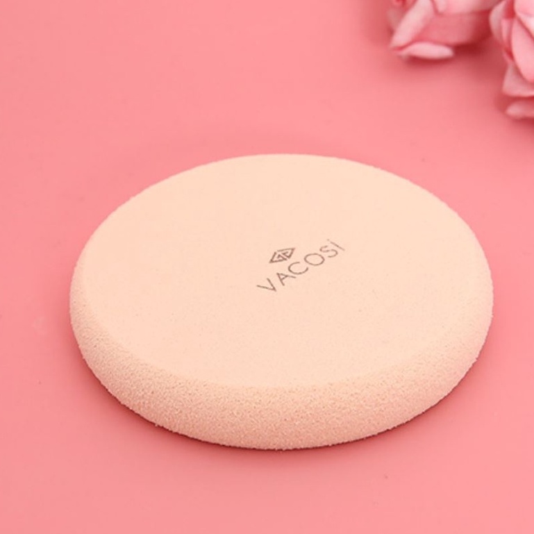 Bông phấn ướt tròn lớn Vacosi BP05