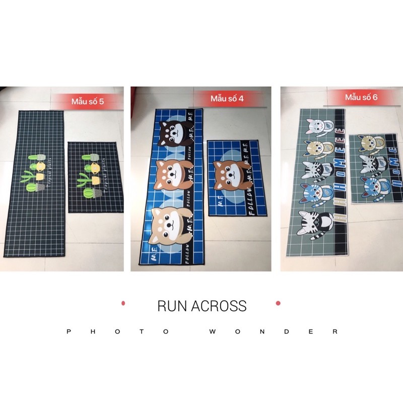 BỘ 2 THẢM BẾP 3D SIÊU XINH | BigBuy360 - bigbuy360.vn