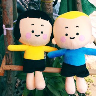 Gấu bông Mim và Yam siêu đáng yêu