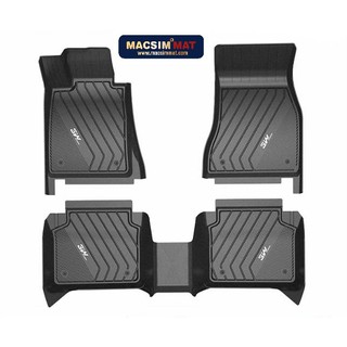 Thảm lót sàn ô tô BMW X3 Chất liệu TPE cao cấp, thiết kế sang trọng tinh xảo thương hiệu Macsim 3w