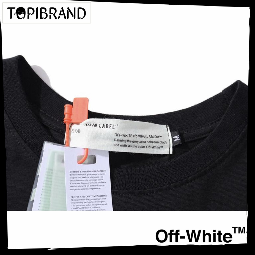 OFF WHITE Bộ quần áo trắng LANDSCAPE FOREST TSHIRT