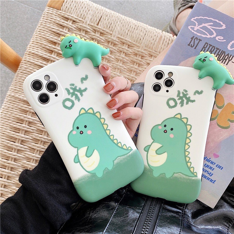 Ốp lưng iphone Khủng long 3D N41