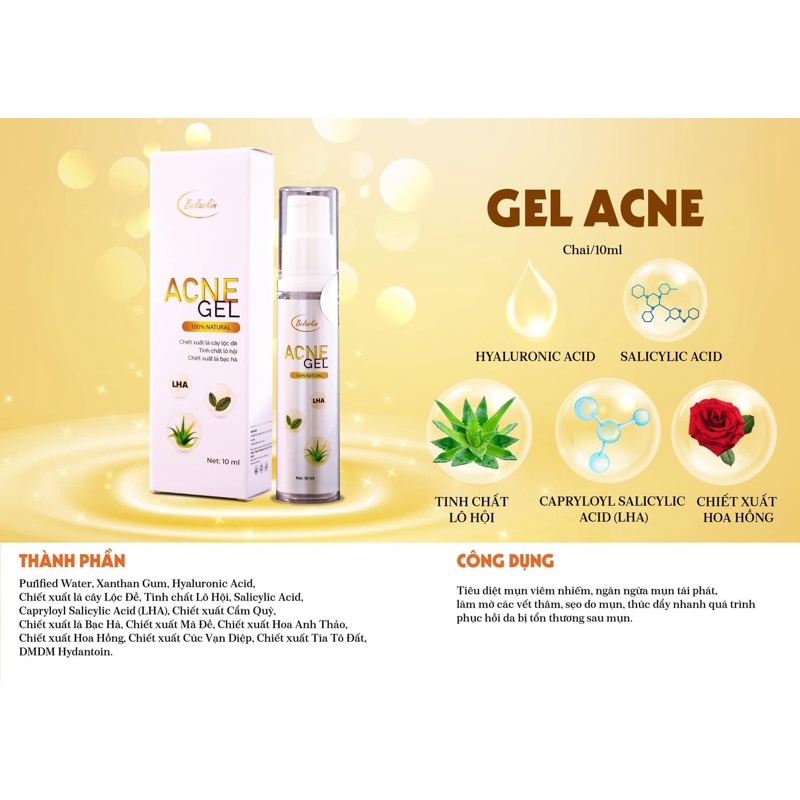 Gel Đánh Bay Mụn Cứng Đầu