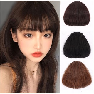 Mái ngố tóc thật 100% m01t 😍freeship😍 tóc giả mái ngố, mái ngố nữ, mái tóc giả nữ