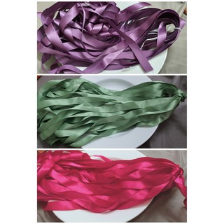 Ruy băng lụa bản 1,5cm satin ribbon