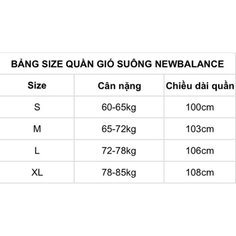 Quần gió nam N.B  VNXK ống suông, form rộng