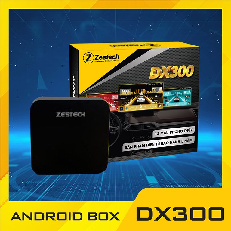 Android Box Zestech DX300 dành cho Ô Tô - Tặng Vietmap bản quyền, Phần mềm giọng nói Kiki