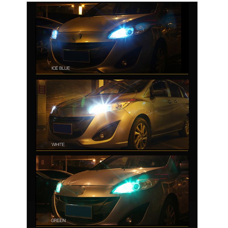 Bộ 2 Đèn LED T10 W5W RGB Kèm Điều Khiển Từ Xa Chuyên Dụng Cho Xe Hơi