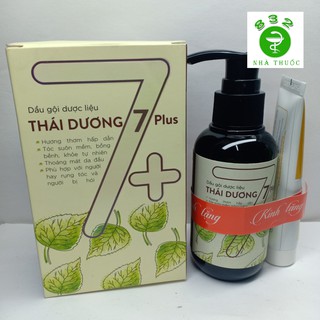 Dầu gội dược liệu Thái Dương 7 Plus chai 100ml