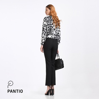 FAS52376 - Áo sơ mi cổ tim bo eo - PANTIO