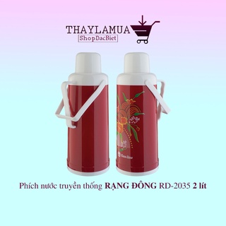 Phích nước truyền thống chính hãng Rạng Đông RD 2035 N3/N5 dung tích 2 lít