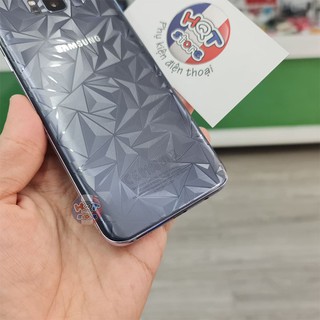 Miếng dán mặt lưng 3D vân kim cương cho S8 Plus / S8