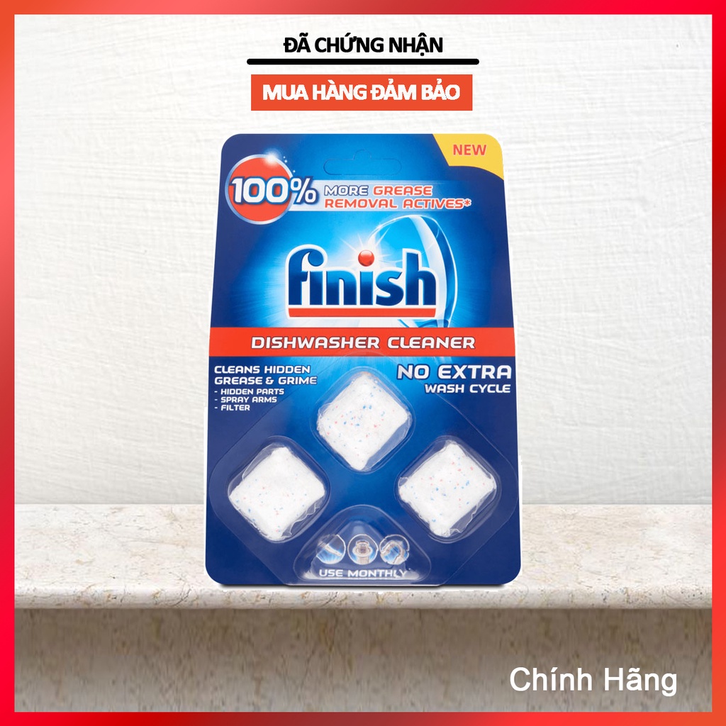 Viên vệ sinh máy rửa bát Finish