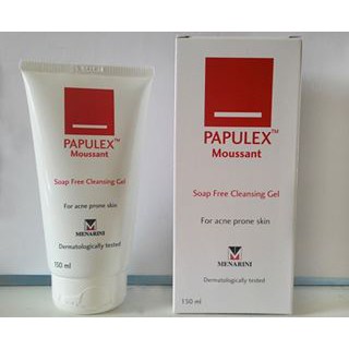Sữa rửa mặt mụn Papulex Moussant Soap Free Cleansing Gel