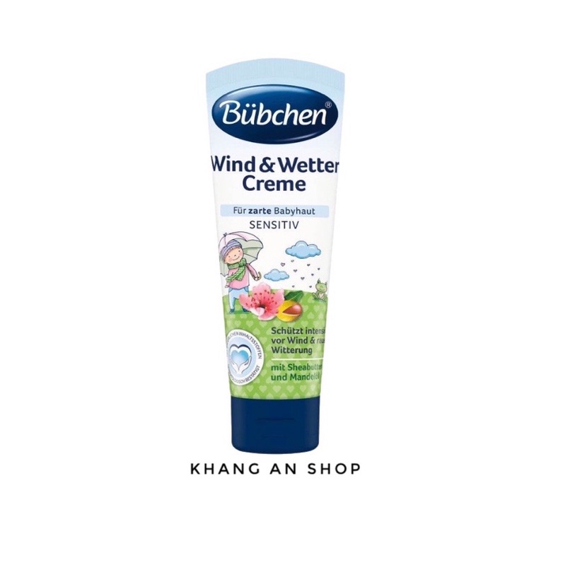 Kem dưỡng da chống hăm nẻ toàn thân cho bé Bubchen 75ml