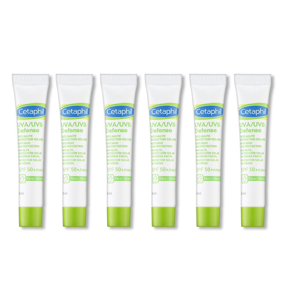 [Gift date 12/2022] Combo 6 Kem chống nắng Cetaphil Uva/Uvb Defense Very High Suncreen Protection SPF50+