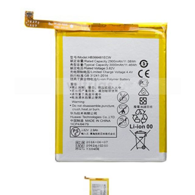 pin xịn Huawei Honor Note 8 bảo hành 6 tháng.