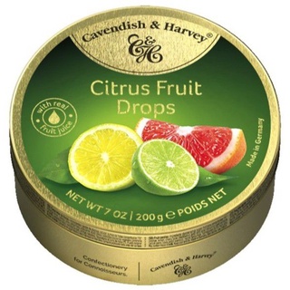 Kẹo ngậm c&h đức hương cam chanh citrus fruit drops
