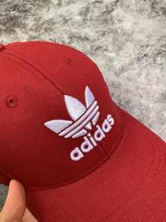 [Full tag code] Mũ adidas đỏ burgundy